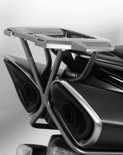Hepco&Becker Topgepäckträger Easyrack schwarz für Suzuki BKing von 2007 bis 2012