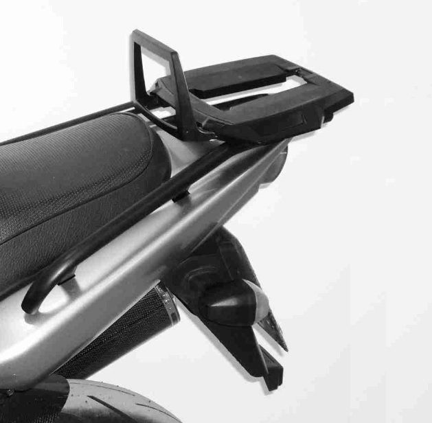 Hepco&Becker Topgepäckträger Easyrack schwarz für Yamaha FZS1000 von 2001 bis 2005