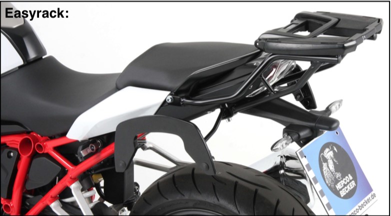 Hepco&Becker Topgepäckträger Easyrack schwarz für BMW R1250R ab 2019