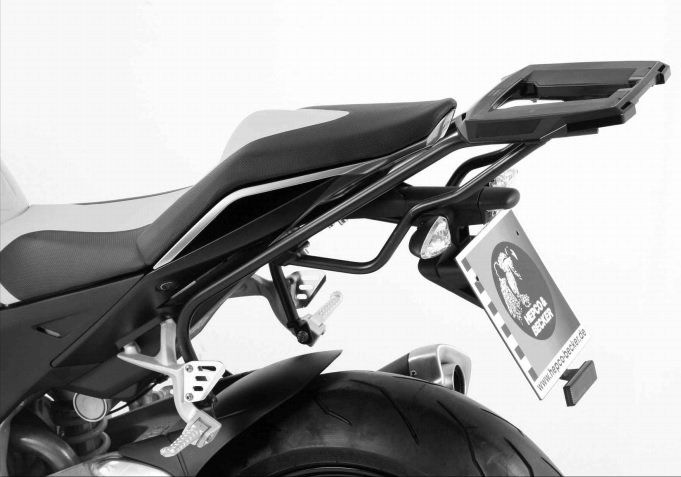 Hepco&Becker Topgepäckträger Easyrack schwarz für Aprilia Tuono V4 R von 2011 bis 2014 / RR von 2015 bis 2020
