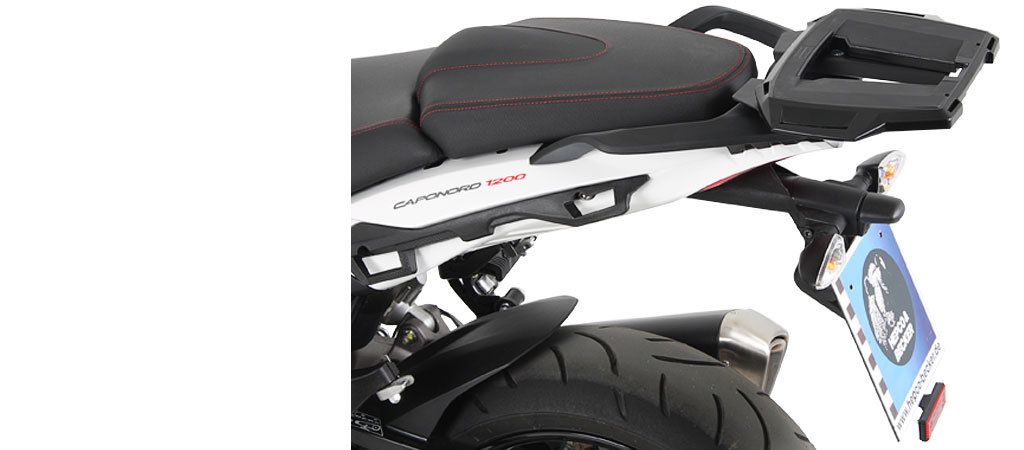Hepco&Becker Topgepäckträger Easyrack schwarz für Aprilia Caponord 1200 von 2013 bis 2016