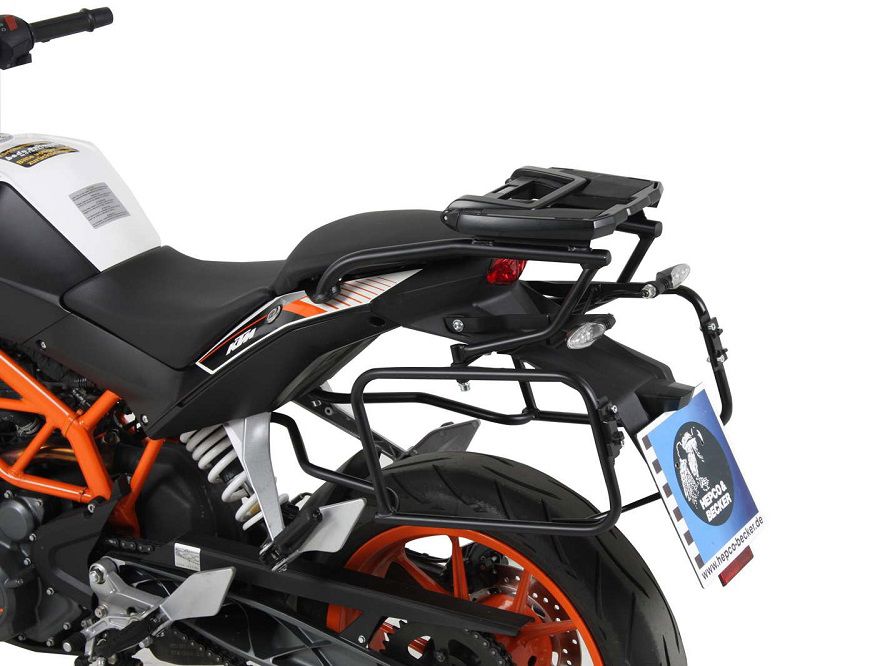 Hepco&Becker Topgepäckträger Easyrack schwarz für KTM 390 Duke von 2013 bis 2016