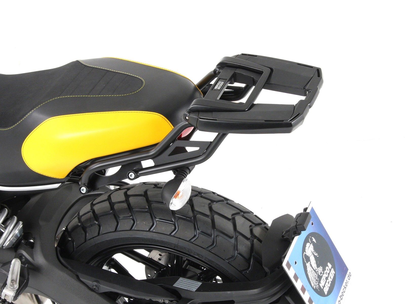 Hepco&Becker Topgepäckträger Easyrack schwarz für Ducati Scrambler Sixty2 ab 2016