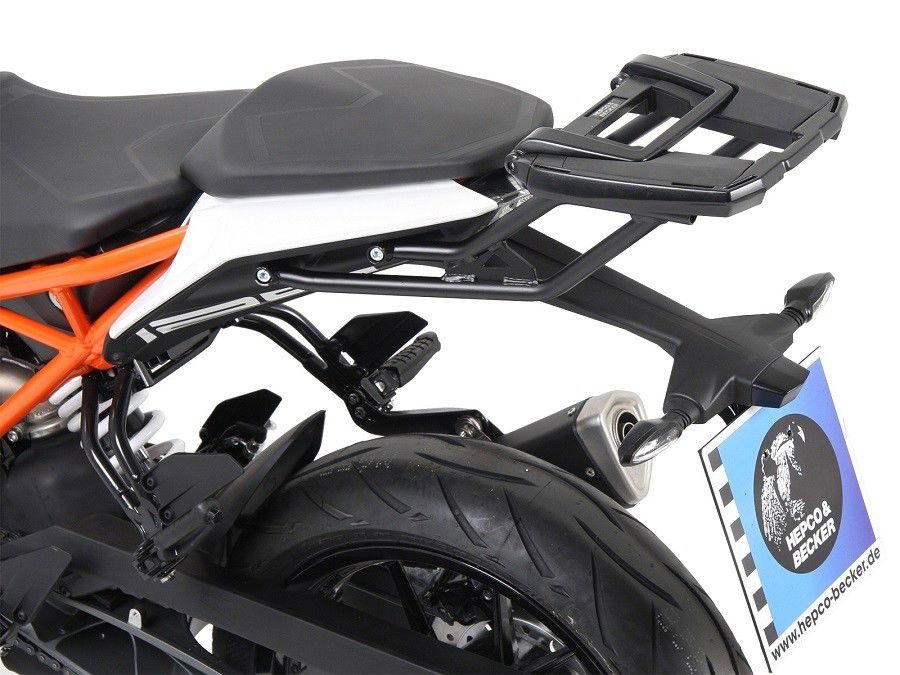 Hepco&Becker Topgepäckträger Easyrack schwarz für KTM 125 Duke ab 2017