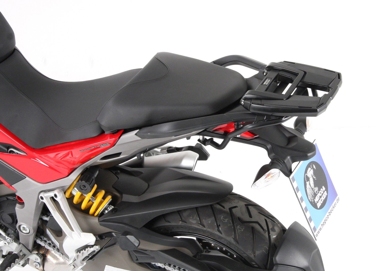 Hepco&Becker Topgepäckträger Easyrack schwarz für Ducati Multistrada 1260 ab 2018