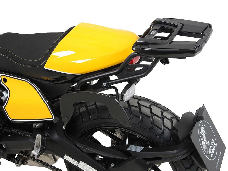 Hepco&Becker Topgepäckträger Easyrack schwarz für Ducati Scrambler 800 von 2019 bis 2022