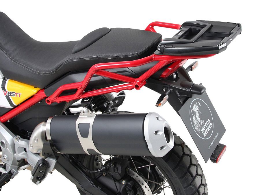 Hepco&Becker Topgepäckträger Easyrack schwarz für Moto Guzzi V85TT