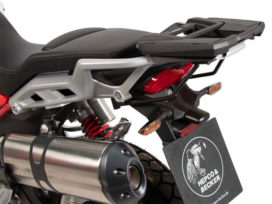 Hepco&Becker Topgepäckträger Easyrack schwarz für Moto Guzzi V85TT/Strada/Travel