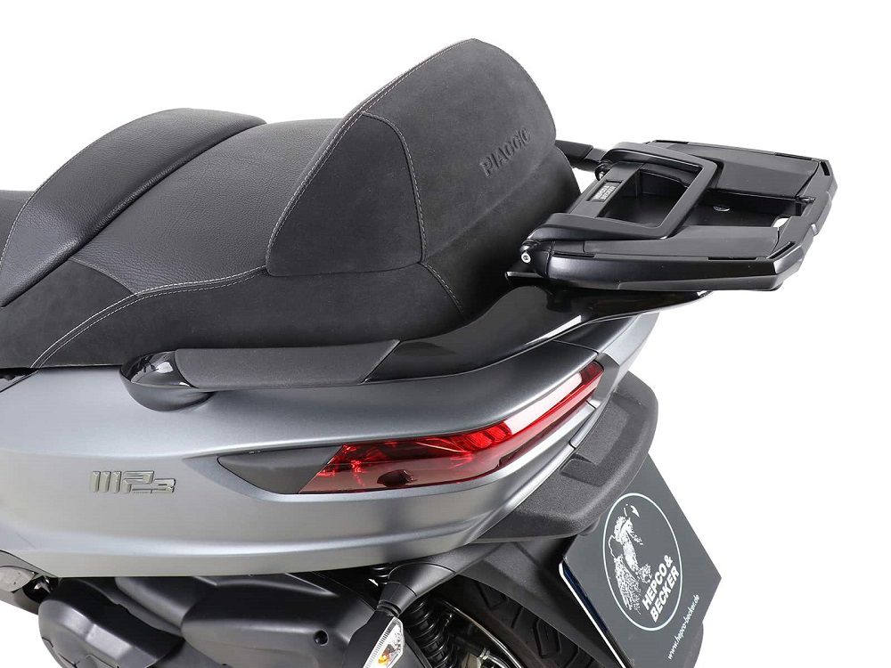 Hepco&Becker Topgepäckträger Easyrack schwarz für Piaggio MP3 500 von 2015 bis 2021