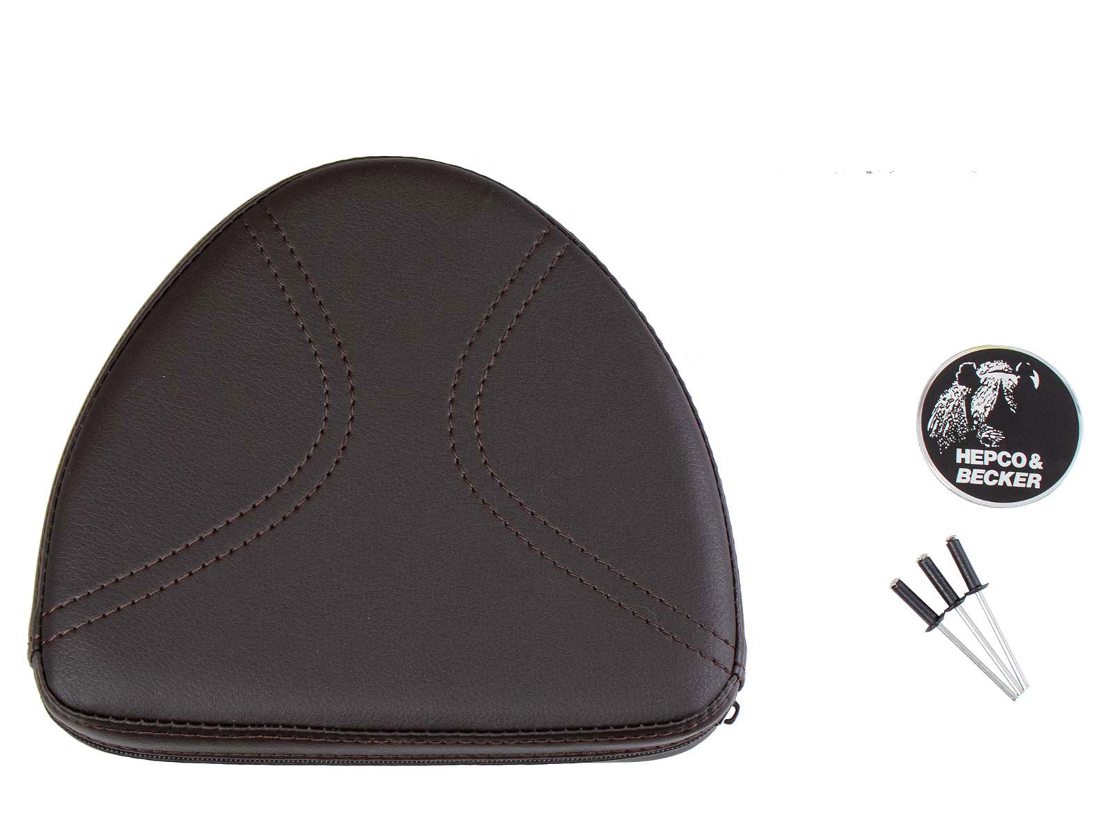 Hepco&Becker Sissybar Kissen braun mittel groß