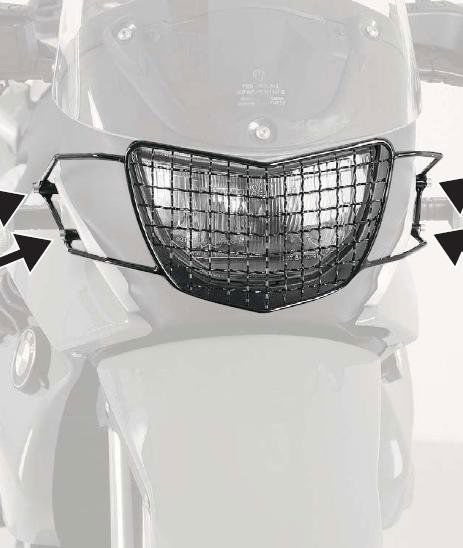 Hepco&Becker Scheinwerfergitter für BMW F650GS 2004-2007