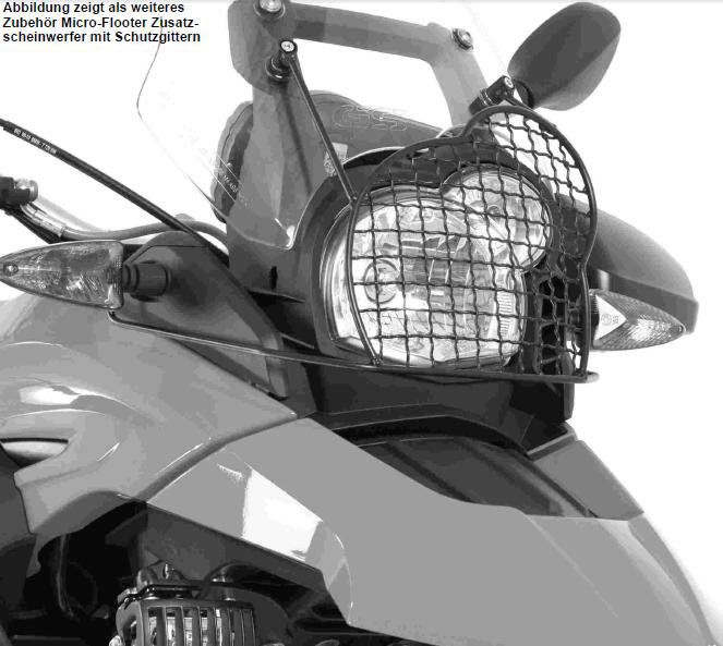 Hepco&Becker Scheinwerfergitter für BMW G650GS ab 2011