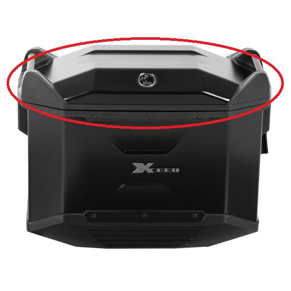 Hepco&Becker Deckel schwarz für Xplorer 30Liter Seitenkoffer