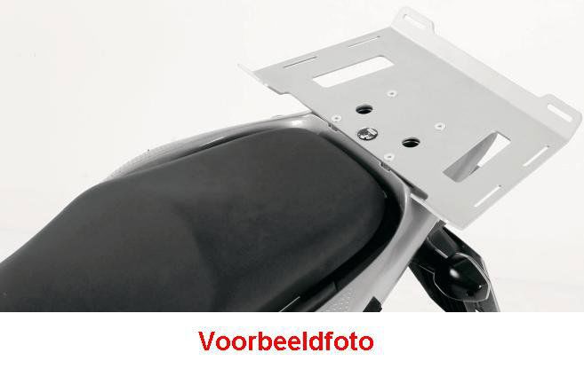 Hepco&Becker Top-Gepäckträgererweiterung silber für Honda XL600V von 1997 bis 2000