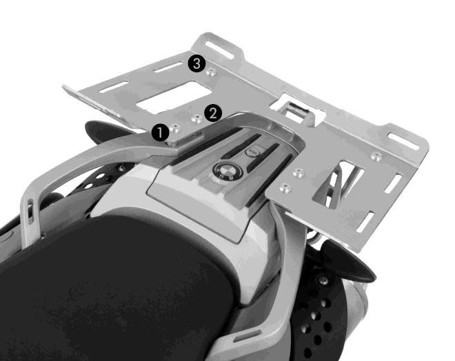 Hepco&Becker Topgepäckträgererweiterung für Suzuki DL650 von 2004 bis 2011 / DL1000 von 2003 bis 2009