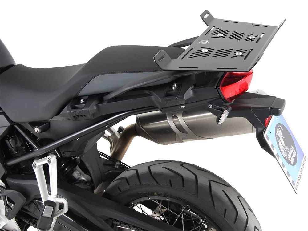 Hepco&Becker Topcaseträgererweiterung schwarz für BMW F800GS ab 2024 (für BMW Kunststoffträger)