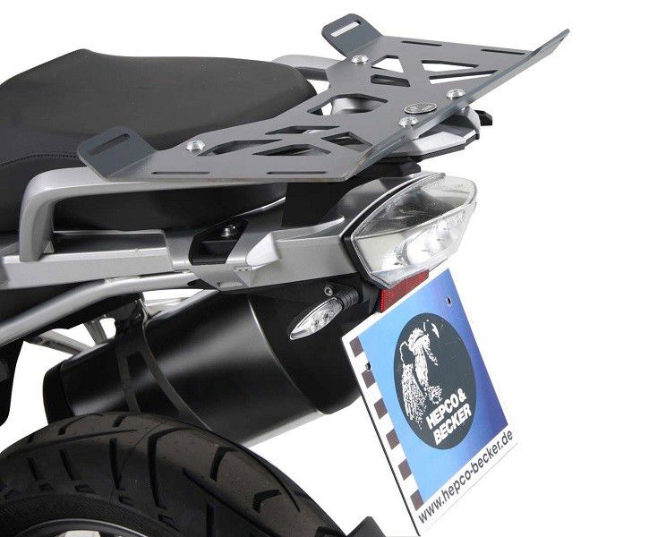 Hepco&Becker Topcase-Erweiterung anthrazit für BMW R1200GS LC von 2013 bis 2018