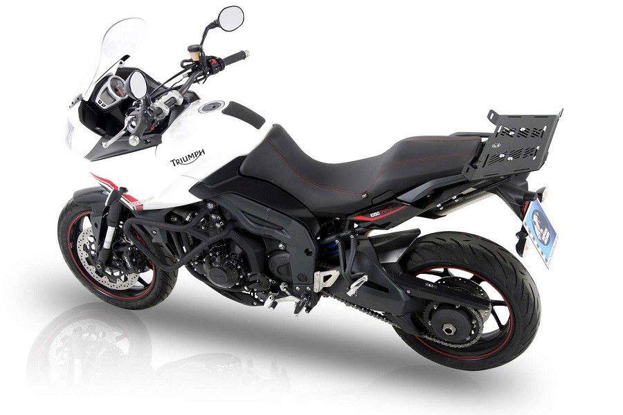 Hepco&Becker Topcaseträgererweiterung schwarz für Triumph Tiger 1050 Sport ab 2013