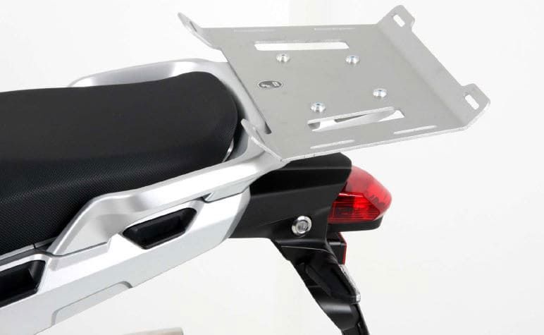 Hepco&Becker Top-Gepäckträgererweiterung silber für Honda Crosstourer VFR1200X von 2012 bis 2020