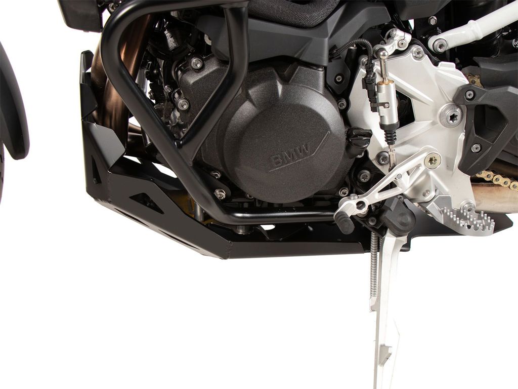 Hepco&Becker schwarzer Aluminium Kurbelgehäuseschutz für BMW F800GS ab 2024