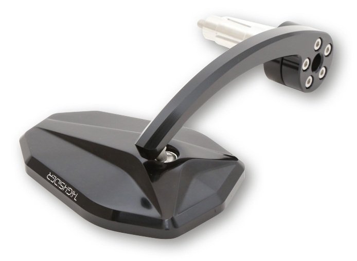 Highsider Lenkerendspiegel VICTORY EVO Schwarz