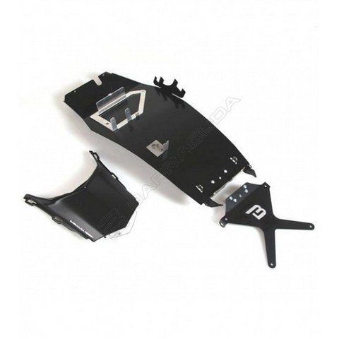 Kennzeichenhalter mit undertail Honda Hornet 600 2007 - 2010 BARRACUDA