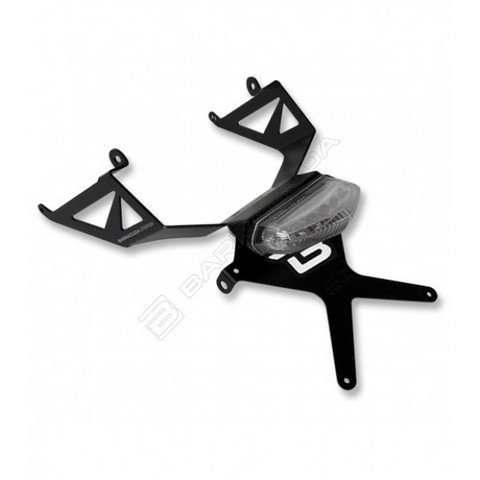Kennzeichenhalter mit LED rücklicht Honda CBR600RR 2007 - 2012 BARRACUDA