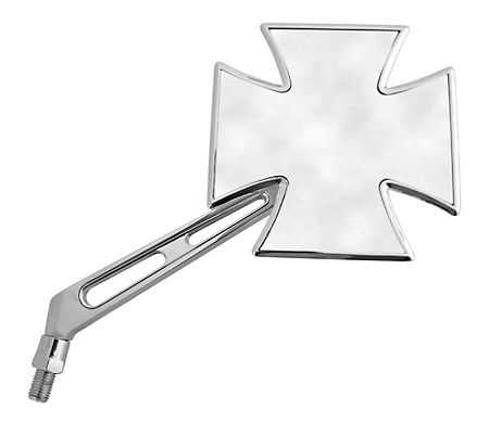 Chopper Spiegel GOTHIC rechts Chrome per stuk