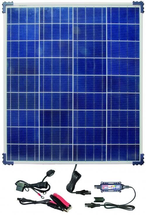 Optimales Solarladegerät / Erhaltungsladegerät TM523-8 mit 80 Watt Solarpanel