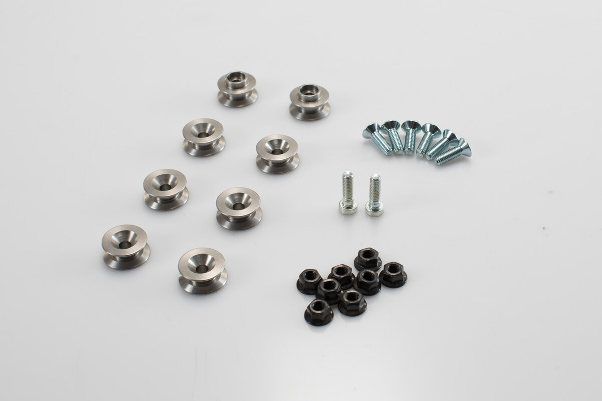 SW-Motech Adapterkit zur Montage von AERO ABS Seitenkoffern am SW-Motech PRO Seitenkofferträger