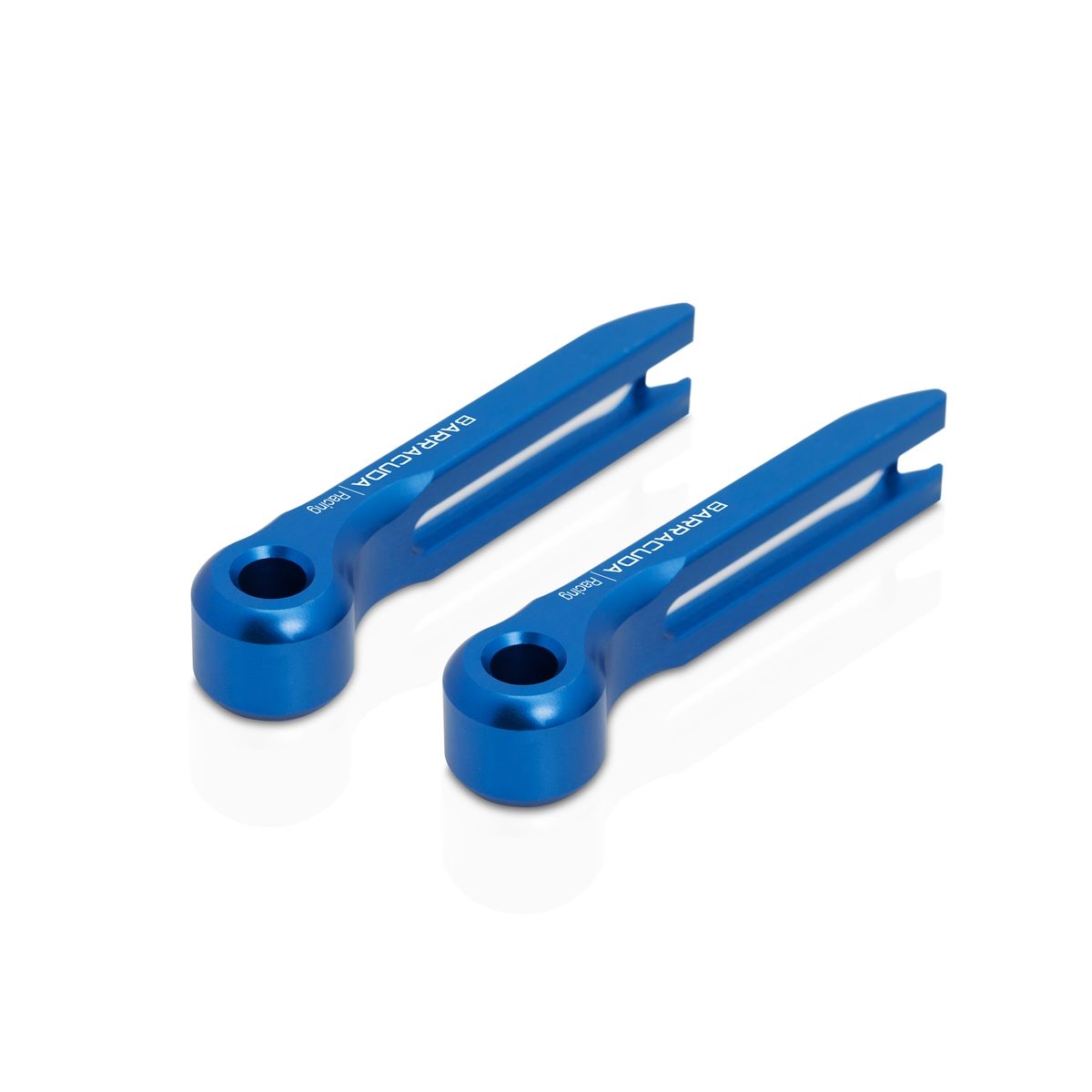 Barracuda Hebelendstücke Aluminium Blau