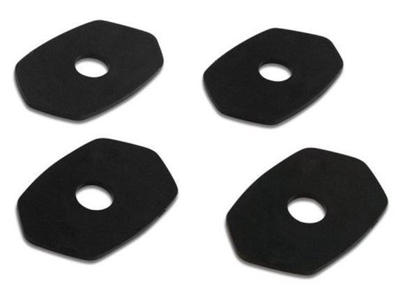 Barracuda adapterplaatjes voor knipperlichten Kawasaki vanaf 2012