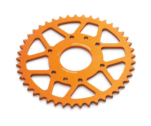 KTM Aluminium Kettenrad Orange