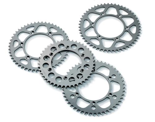 KTM Aluminium Kettenrad Grau