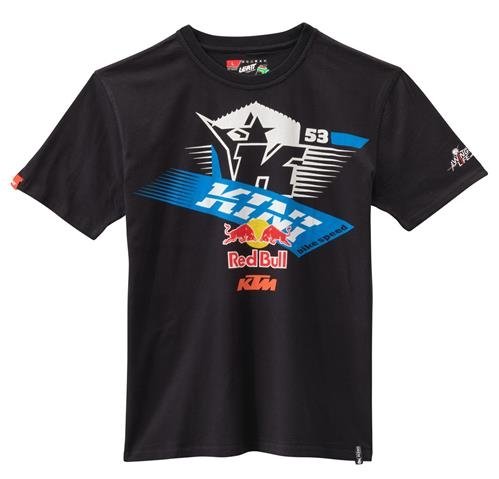KTM Kini Red Bull Athletic T-Shirt Schwarz