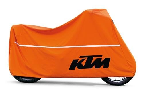 KTM Motorradabdeckung für den Innenbereich