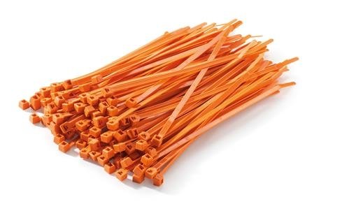 KTM Tiewraps Orange
