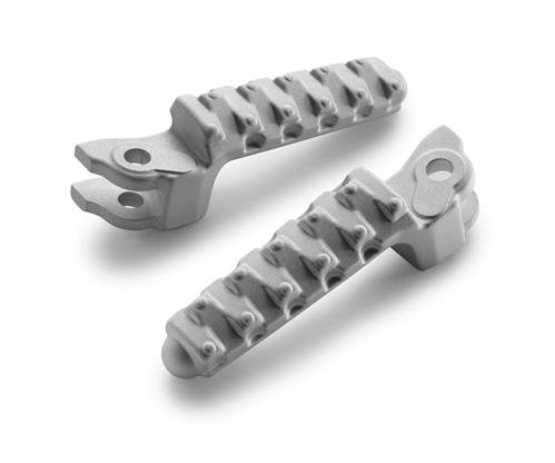 KTM Fußrasten Kit Grey Duke 125/200/250/390