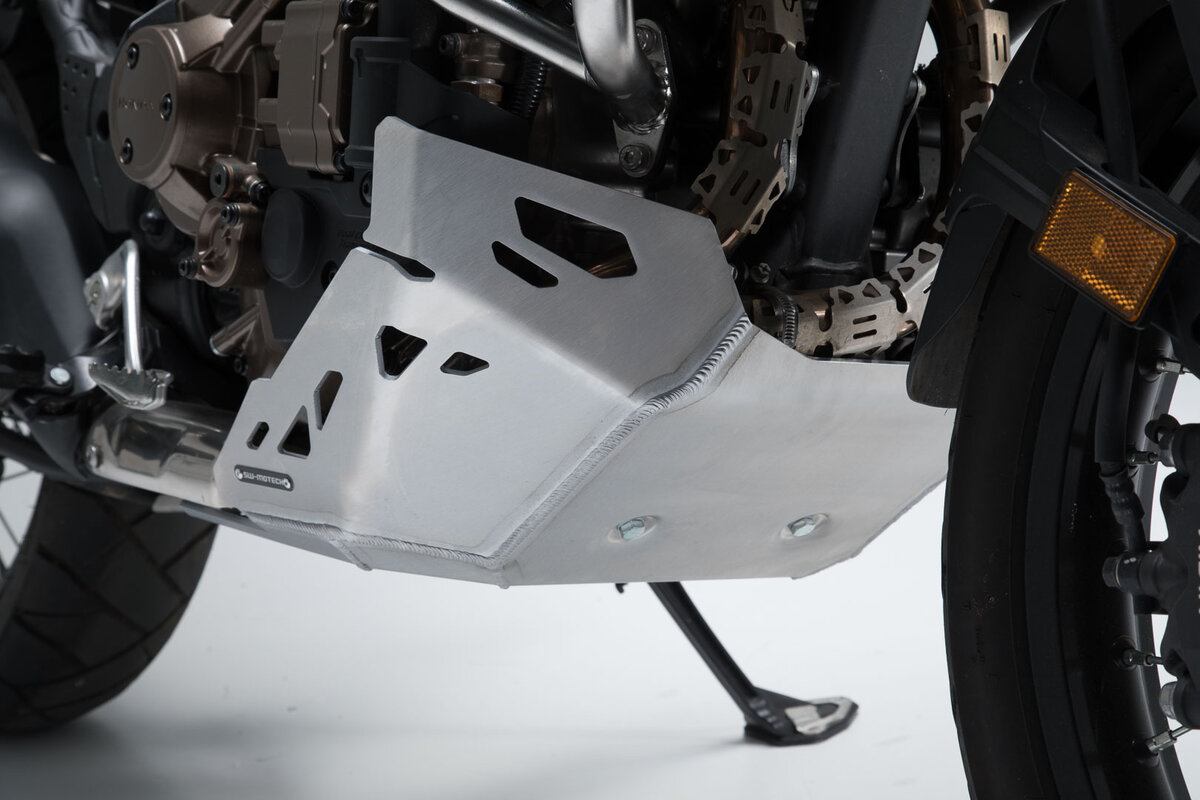 SW-Motech Kurbelgehäuseschutz Silber Honda CRF 1000 L Africa Twin ab 2015