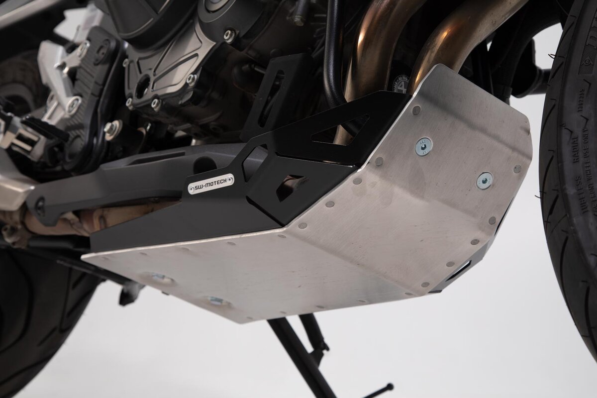 SW-Motech Kurbelgehäuseschutz Silber Honda CB 500 X Ab 2018