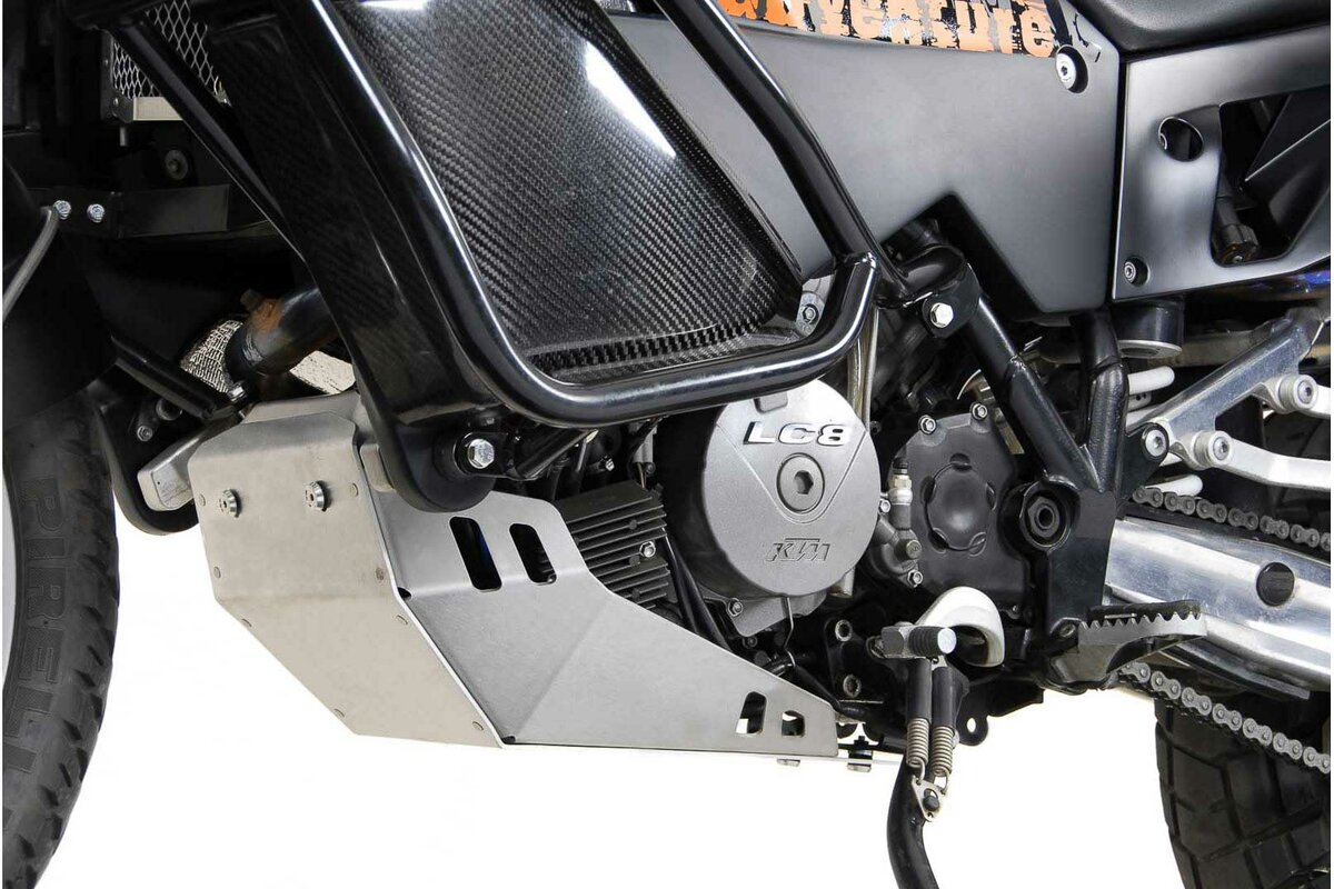 SW-Motech Kurbelgehäuseschutz Silber KTM 950 Adventure / 990 Adventure