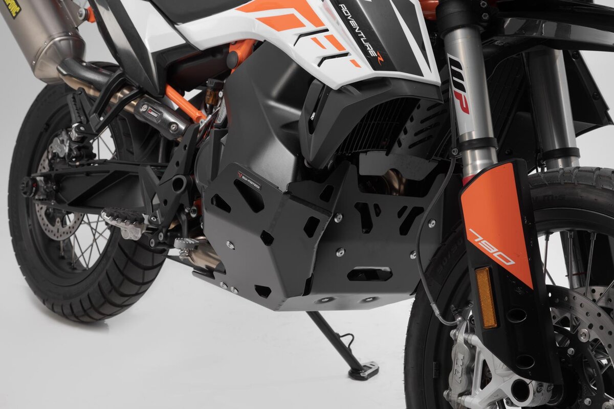 SW-Motech Kurbelgehäuseschutz Schwarz KTM 790 Adventure / R / 890 Adventure / R