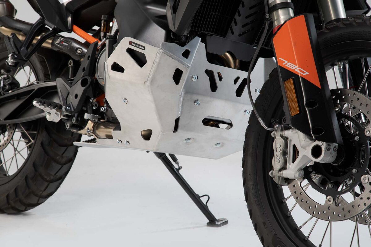 SW-Motech Kurbelgehäuseschutz Silber KTM 790 Adventure / R / 890 Adventure / R