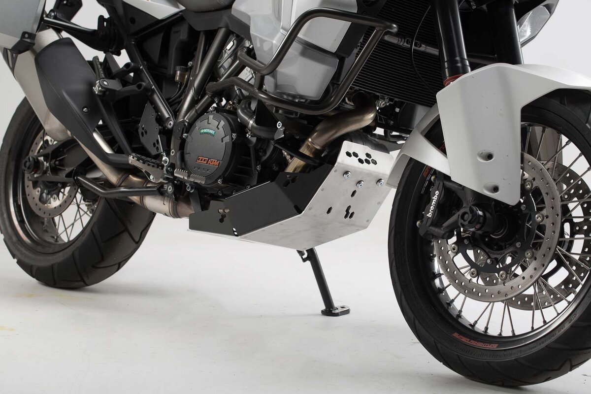 SW-Motech Kurbelgehäuseschutz Schwarz/Silber KTM 1290 Super Adventure 2014-2020