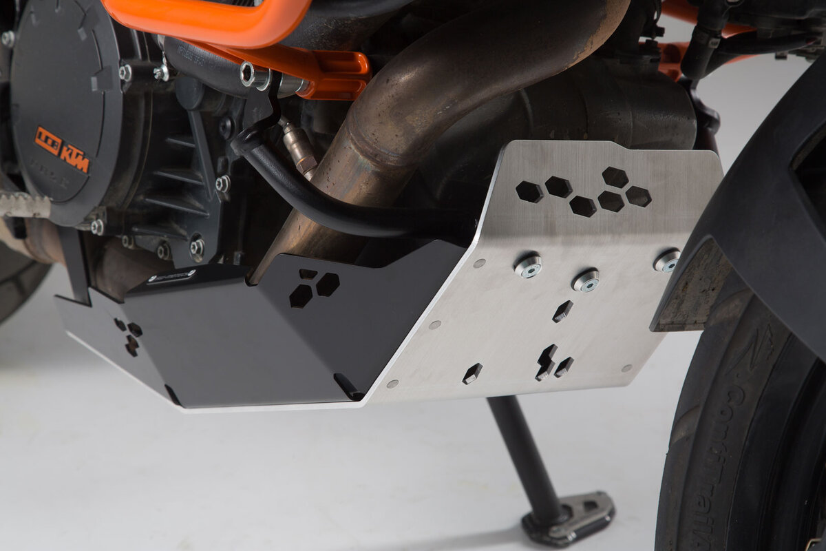 SW-Motech Kurbelgehäuseschutz Schwarz/Silber KTM 1050 / 1090 / 1190 / 1290 / R / S Adventure