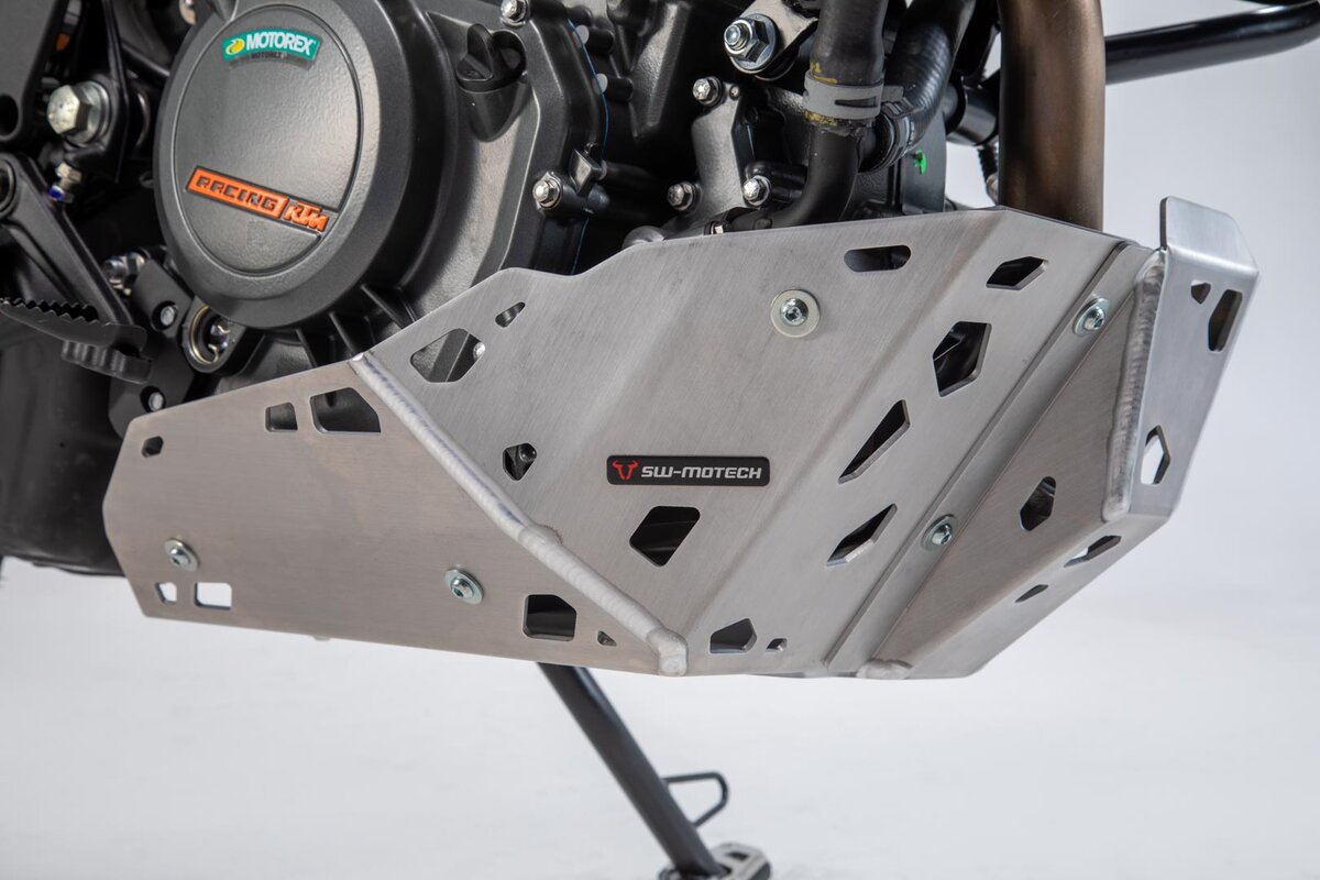 SW-Motech Kurbelgehäuseschutz Silber KTM 390 Adventure ab 2019