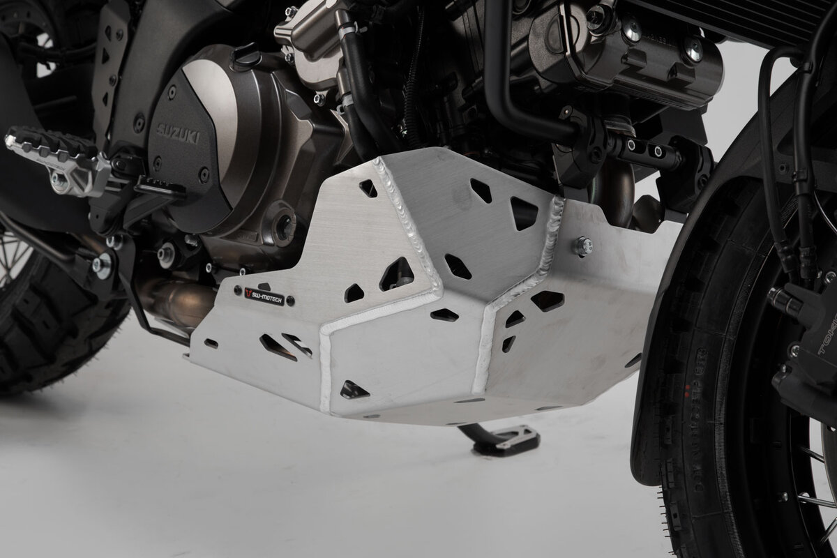 SW-Motech Kurbelgehäuseschutz Silber Suzuki V-Strom 1050 Ab 2019