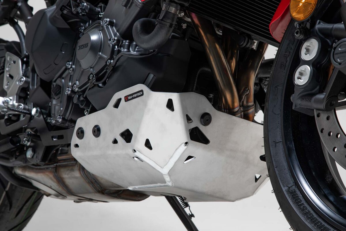 SW-Motech Kurbelgehäuseschutz Silber Yamaha Tracer 9 / Tracer 9 GT Ab 2020