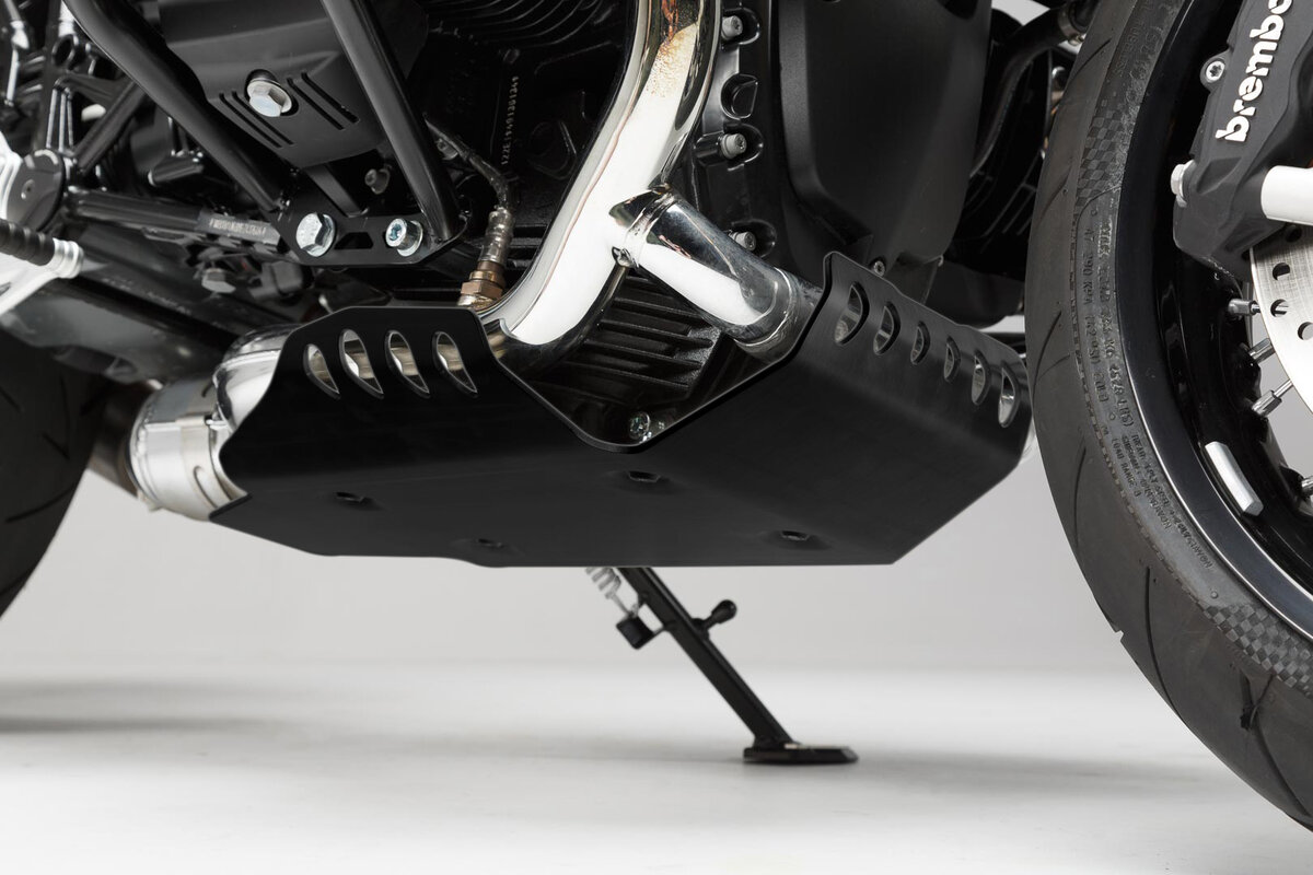 SW-Motech Kurbelgehäuseschutz Schwarz BMW R NineT / Urban G / S / Pure / Racer / Scrambler Ab 2014
