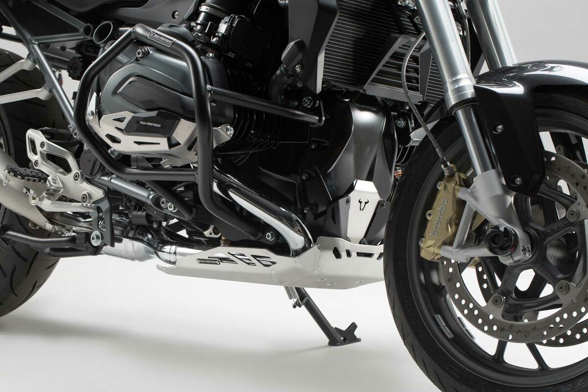 SW-Motech Kurbelgehäuseschutz Silber BMW R 1200 R / R 1200 RS 2014-2018